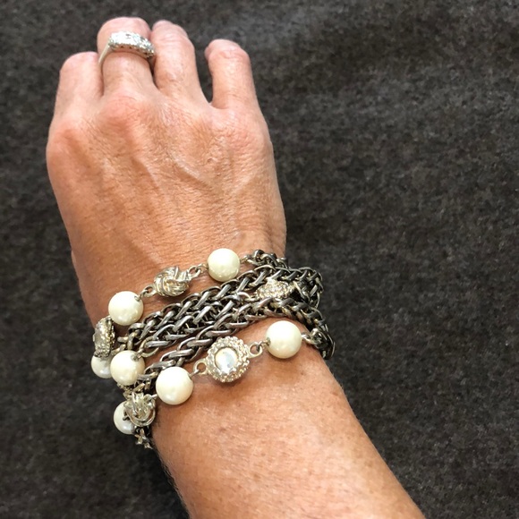 Pearl, crystal Bracelet - Picture 3 of 3